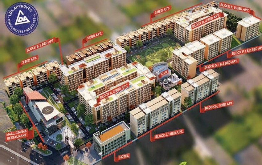 Lahore-Fortress-Apartments-Master-Plan